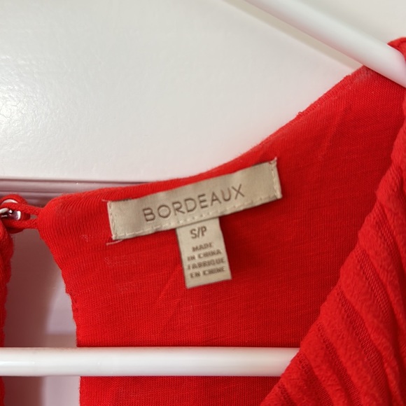 Bordeaux dress. Size Small. - Picture 2 of 2